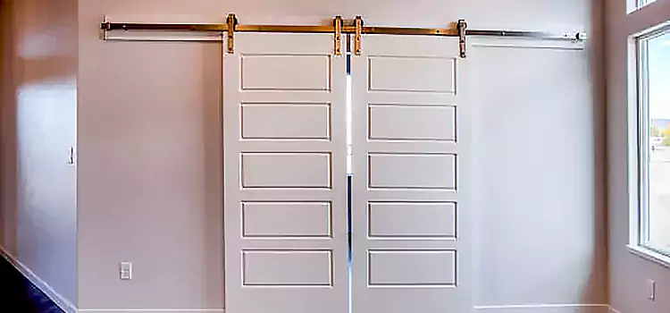 Glass Barn Door with Installation Hardware Kit Mequon